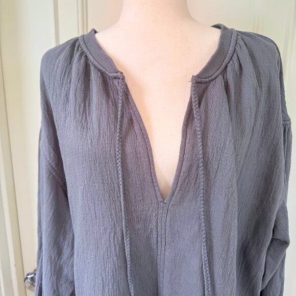 AERIE Easy Street Sweatshirt in Shell Grey Size S - Picture 4 of 12
